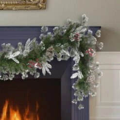 9ft. Decorated Garland -Northlight Shop D659582S 4