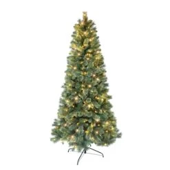 6ft. Pre-Lit Montana Pine Artificial Christmas Tree, Clear Lights