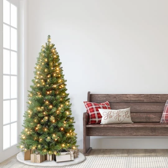 6ft. Pre-Lit Virginia Pine Artificial Christmas Tree, Clear Lights 5 6ft. Pre-Lit Virginia Pine Artificial Christmas Tree, Clear Lights - Image 3