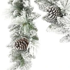 9ft. Berkshire Spruce Garland -Northlight Shop D659628S 2