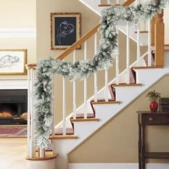 9ft. Berkshire Spruce Garland -Northlight Shop D659628S 3