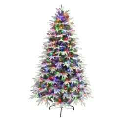 7.5ft. Pre-Lit Halifax Fir Artificial Christmas Tree, Color-Select LED Lights 9 7.5ft. Pre-Lit Halifax Fir Artificial Christmas Tree, Color-Select LED Lights -Northlight Shop D659642S 12