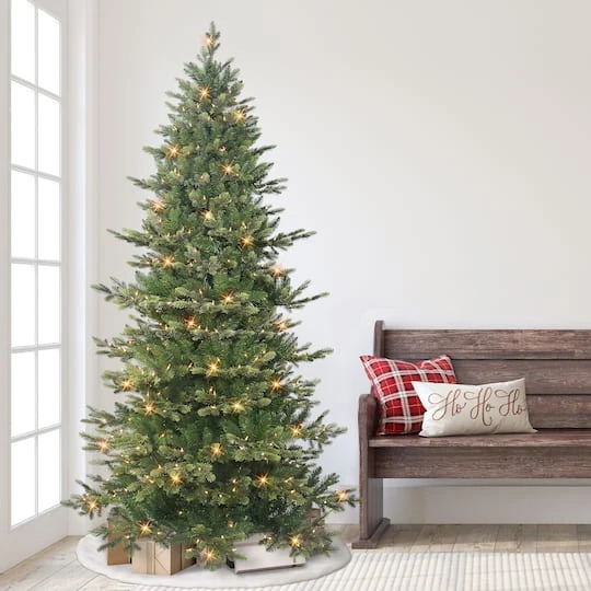 7.5ft. Pre-Lit Royal Majestic Douglas Fir Artificial Christmas Tree, Clear LED Lights 6 7.5ft. Pre-Lit Royal Majestic Douglas Fir Artificial Christmas Tree, Clear LED Lights - Image 4