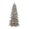 6.5ft. Pre-Lit Flocked Royal Majestic Douglas Fir Artificial Christmas Tree, Clear Lights 1 6.5ft. Pre-Lit Flocked Royal Majestic Douglas Fir Artificial Christmas Tree, Clear Lights -Northlight Shop D659667S 1