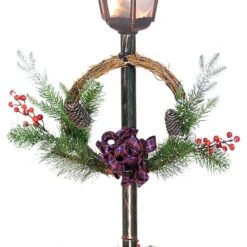 4ft. Lighted Christmas Lamp Post Decoration -Northlight Shop D659721S 4