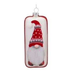 Melrose 12ct. 6" Gnome Glass Ornaments 9 Melrose 12ct. 6" Gnome Glass Ornaments -Northlight Shop D660802S 2