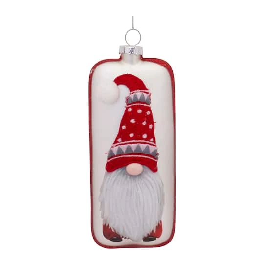 Melrose 12ct. 6" Gnome Glass Ornaments 5 Melrose 12ct. 6" Gnome Glass Ornaments - Image 3