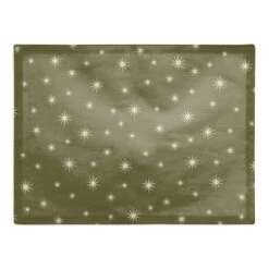 Green Twinkle Cotton Twill Placemat