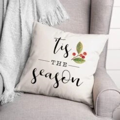 Tis The Season Throw Pillow -Northlight Shop D662520S 3