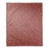 Red Twinkle Coral Fleece Blanket 1 Red Twinkle Coral Fleece Blanket -Northlight Shop D662535S 1