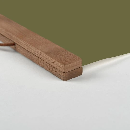 Green Tis The Season Hanging Canvas In Teak Frame 5 Green Tis The Season Hanging Canvas In Teak Frame - Image 3