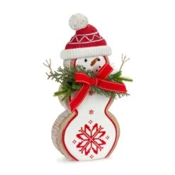 Melrose Resin Snowman Figurine Set -Northlight Shop D663319S 3