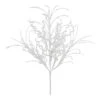 Melrose White Glitter Bush, 6ct. 2 Melrose White Glitter Bush, 6ct. -Northlight Shop D663555S 1