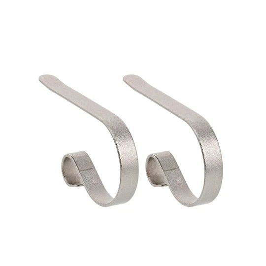 Original MantleClip® Glimmer Silver Stocking Holders, 2ct. 3 Original MantleClip® Glimmer Silver Stocking Holders, 2ct.