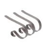 Original MantleClip® Pewter Stocking Holders, 3ct. -Northlight Shop D665810S 1
