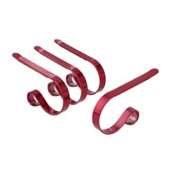 Original MantleClip® Painted Bright Red Stocking Holders, 4ct.