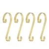 Haute Decor Stocking Scrolls® Glimmer Gold Stocking Holders, 4ct. -Northlight Shop D665846S 1