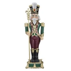 Haute Decor 3ft. Fleur De Lis Nutcracker