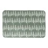 Sage Christmas Tree Pattern Bath Mat 2 Sage Christmas Tree Pattern Bath Mat -Northlight Shop D673249S 1