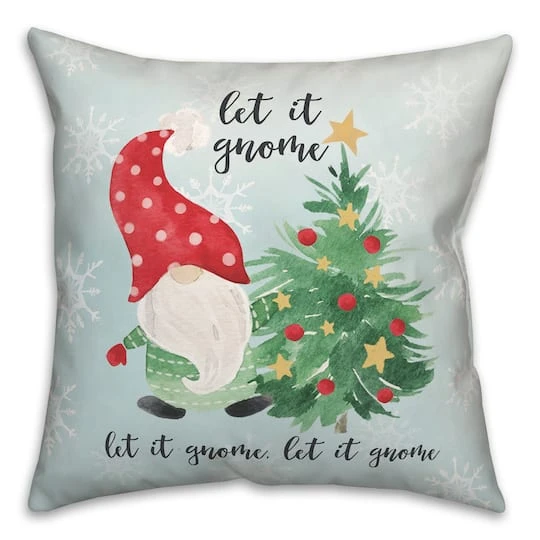 Let It Gnome Indoor/Outdoor Pillow 4 Let It Gnome Indoor/Outdoor Pillow - Image 2