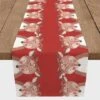 72'' Reindeer Pals Cotton Twill Runner