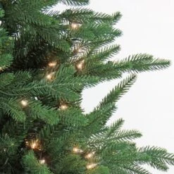7.5ft. Pre-lit Artificial Feel Real® Merryweather Fir Hinged Tree, Clear Lights 11 7.5ft. Pre-lit Artificial Feel Real® Merryweather Fir Hinged Tree, Clear Lights -Northlight Shop D674359S 3