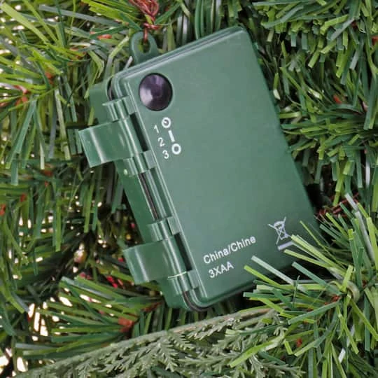 First Traditions™ Collection 9ft. Pre-Lit Artificial North Conway Garland With Glittery Cones & Eucalyptus, 100 Warm White LED Lights 7 First Traditions™ Collection 9ft. Pre-Lit Artificial North Conway Garland With Glittery Cones & Eucalyptus, 100 Warm White LED Lights - Image 5