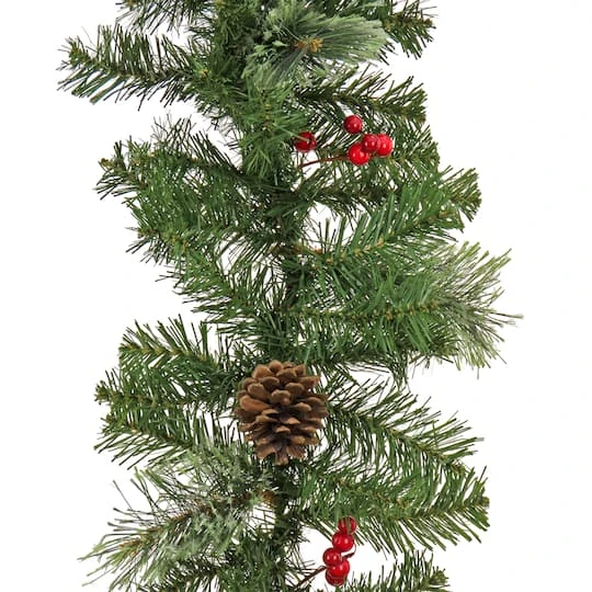9ft. Evergreen & Cashmere Tips Garland 6 9ft. Evergreen & Cashmere Tips Garland - Image 4