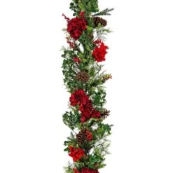 9ft. Decorated Vienna Waltz Garland With LED Lights 15 9ft. Decorated Vienna Waltz Garland With LED Lights -Northlight Shop D675926S 14