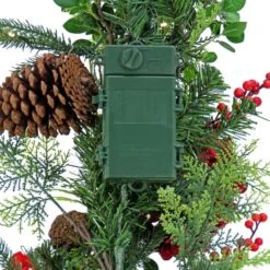 9ft. Decorated Vienna Waltz Garland With LED Lights 16 9ft. Decorated Vienna Waltz Garland With LED Lights -Northlight Shop D675926S 15