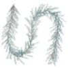 9ft. Pre-Lit Crystal Silver Metallic Garland -Northlight Shop D675928S 2