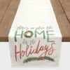 Home For The Holidays 16" X 72" Cotton Twill Runner 1 Home For The Holidays 16" X 72" Cotton Twill Runner -Northlight Shop D675947S 1