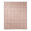 Christmas Plaid Coral Fleece Blanket 2 Christmas Plaid Coral Fleece Blanket -Northlight Shop D676054S 1