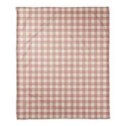 Christmas Plaid Coral Fleece Blanket