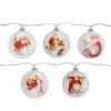 Northlight Glass Norman Rockwell Christmas Disc Lights Set, 5ct. 1 Northlight Glass Norman Rockwell Christmas Disc Lights Set, 5ct. -Northlight Shop D676182S 1