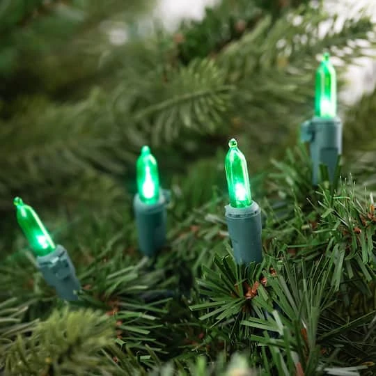 Northlight 50ct. LED Mini Christmas String Lights With Green Wire 6 Northlight 50ct. LED Mini Christmas String Lights With Green Wire - Image 4
