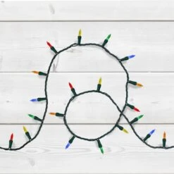 Northlight 200ct. Multi-Color LED Mini Christmas Lights Set With Green Wire 8 Northlight 200ct. Multi-Color LED Mini Christmas Lights Set With Green Wire -Northlight Shop D676220S 2