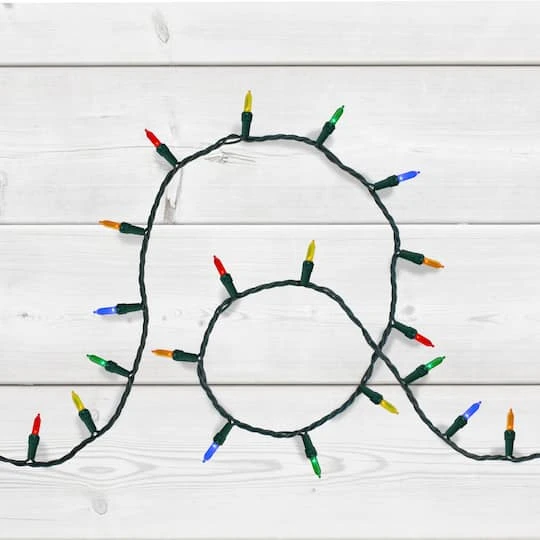 Northlight 200ct. Multi-Color LED Mini Christmas Lights Set With Green Wire 5 Northlight 200ct. Multi-Color LED Mini Christmas Lights Set With Green Wire - Image 3