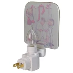 Northlight 6" Norman Rockwell 'Santa Looking At Two Sleeping Children' Glass Christmas Night Light 9 Northlight 6" Norman Rockwell 'Santa Looking At Two Sleeping Children' Glass Christmas Night Light -Northlight Shop D676231S 3