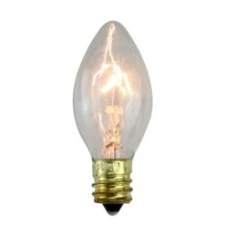 Northlight Incandescent C7 Replacement Bulbs, 25ct. Clear -Northlight Shop D676236S 1 1