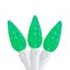 Northlight 70ct. Green Faceted LED C6 Christmas Light Set 1 Northlight 70ct. Green Faceted LED C6 Christmas Light Set -Northlight Shop D676248S 1