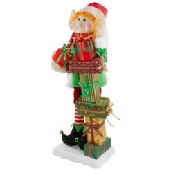 Northlight 30" Santa's Little Animated Elf With Lighted Star Musical Christmas Figure 12 Northlight 30" Santa's Little Animated Elf With Lighted Star Musical Christmas Figure -Northlight Shop D676300S 4