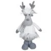 Northlight 12.5'' Gray And White Standing Moose Tabletop Christmas Decoration 1 Northlight 12.5'' Gray And White Standing Moose Tabletop Christmas Decoration -Northlight Shop D676333S 1