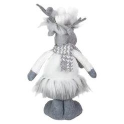 Northlight 12.5'' Gray And White Standing Moose Tabletop Christmas Decoration 13 Northlight 12.5'' Gray And White Standing Moose Tabletop Christmas Decoration -Northlight Shop D676333S 5