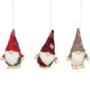 Northlight 4" Red & Gray Skiing Gnome Christmas Ornament Set 2 Northlight 4" Red & Gray Skiing Gnome Christmas Ornament Set -Northlight Shop D676479S 1