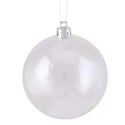 Northlight 2.75" Shiny Clear Shatterproof Ball Ornament