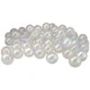 Northlight 60ct. 2.5" Shiny Clear Iridescent Shatterproof Ball Ornaments -Northlight Shop D676548S 1