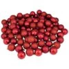 Northlight 96ct. 1.5" 4-Finish Red Shatterproof Ball Ornaments -Northlight Shop D676560S 1