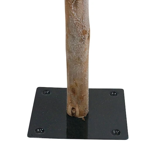 Northlight 4ft., 5ft., & 6 Ft. Unlit Slim Flocked Alpine Artificial Christmas Tree Set 8 Northlight 4ft., 5ft., & 6 Ft. Unlit Slim Flocked Alpine Artificial Christmas Tree Set - Image 6