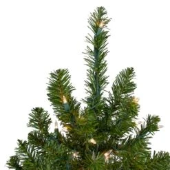 Northlight 5ft. Pre-Lit Canadian Pine Artificial Christmas Tree, Clear Lights -Northlight Shop D676658S 13